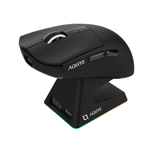 AQIRYS Myszka Dual Mode: Wirelles+Wired ZEPHYR black na Arena.pl