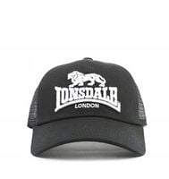 Lonsdale czapka z daszkiem czarny wypukłe logo rozmiar uniwersalny czarna