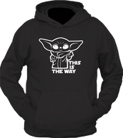 Bluza z kapturem Baby Yoda