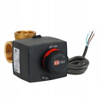 2X ZAWÓR MIESZAJĄCY 3 DROGOWY 1 CAL DN25 SIŁOWNIK ELEKTRYCZNY 3 PUNTOWY AST