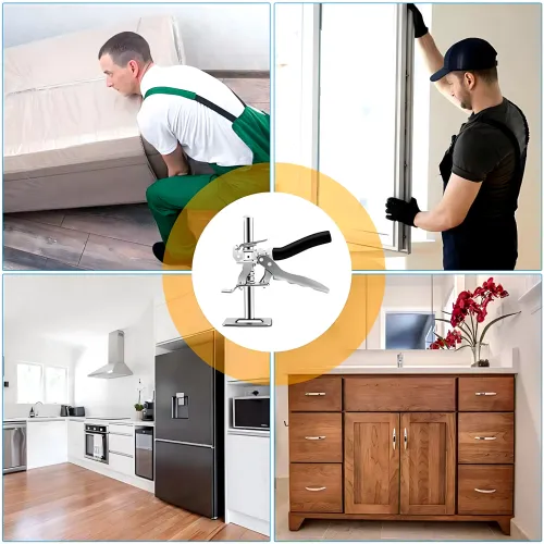 Uniwersalny Podnośnik Ręczny Płytek Płyt Gipsowych Drzwi Okien Mebli 550 Kg na Arena.pl