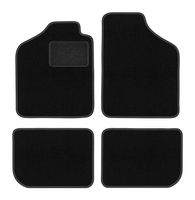 Dywaniki welurowe LUX Fiat Uno 1983-2001 Hatchback czarne z mocowaniami