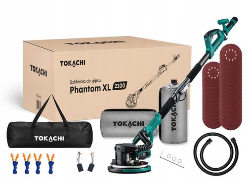 SZLIFIERKA ŻYRAFA DO GIPSU GŁADZI TYNKU ŚCIAN TYNKÓW 220cm LED + na Arena.pl