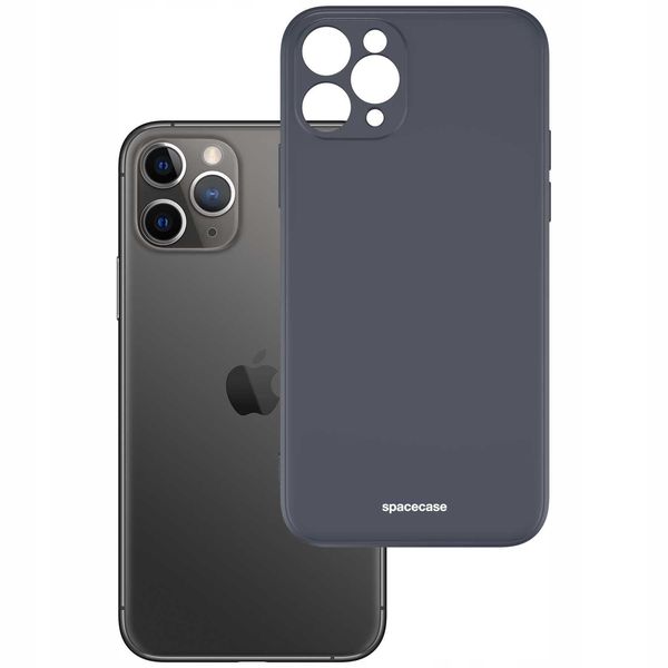 Spacecase Silicone Case Iphone 11 Pro Black zdjęcie 2