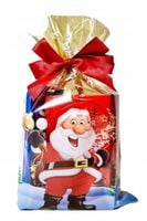 Torebki foliowe worki celofanowe na MIKOŁAJKI PREZENTY MIKOŁAJ 20x35 50 s