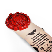 Imperial Fists | 8 cm | Metal Żywica | Przypinka | Warhammer 40k