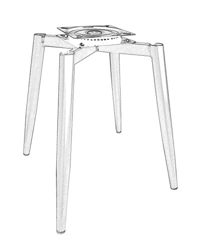 Krzesło obrotowe Colin podstawa biała MG16 na Arena.pl