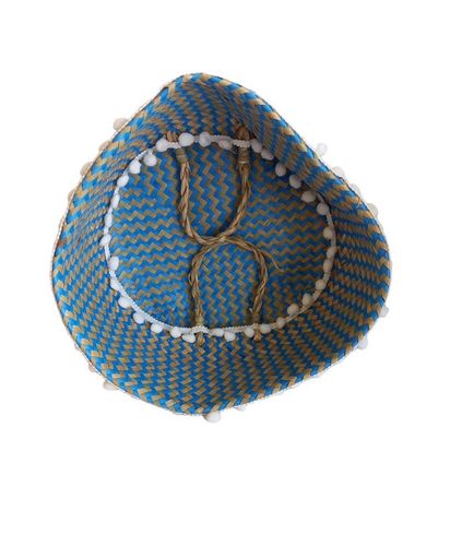 Kosz do przechowywania z uchwytami niebieski na Arena.pl