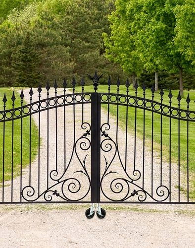 KÓŁKO KOŁO SPRĘŻYNOWE DO BRAMY OBROTOWE solidne 10CM 200KG KÓŁKA na Arena.pl