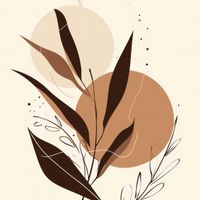 Plakat 100x100cm Szeptem Jesieni