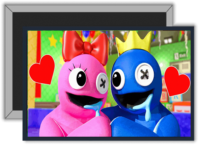 Magnes na lodówkę Rainbow Friends zdjęcie 1