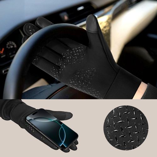 tech-protect wg01 winter touchscreen gloves l black na Arena.pl