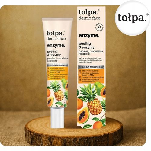 Peeling do Twarzy Enzymatyczny 3 Enzymy 40 ml Złuszczający na Arena.pl