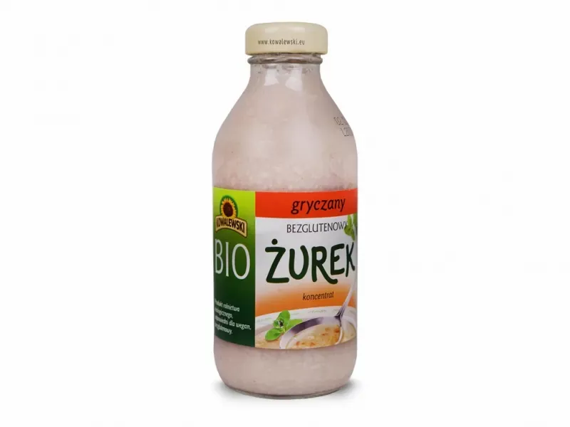 BIO Żurek Gryczany Bezgl. Konc. 320ml Kowalewski zdjęcie 1