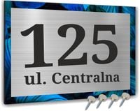 TABLICA ADRESOWA z numerem domu DIBOND 20x15 cm