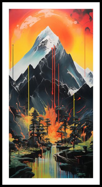 Plakat 50x100cm Górska Alchemia zdjęcie 3