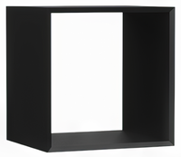 Wkład Do Regału Otwartego 34 cm Czarny MELEKS TS - 4 Kolory