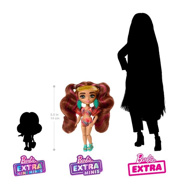 Barbie Extra Fly Minis Lalka Plażowa HPB18 zdjęcie 5
