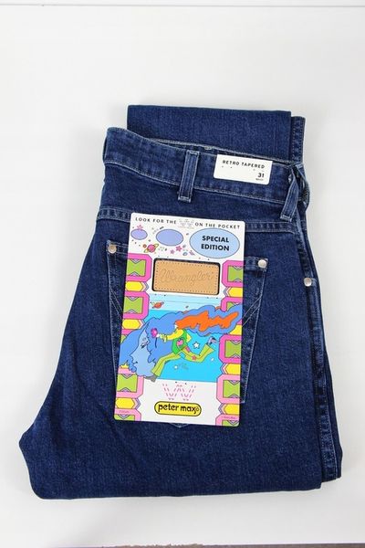 WRANGLER X PETER MAX JEANSY TAPERED BRYSON_W28 L32 zdjęcie 7