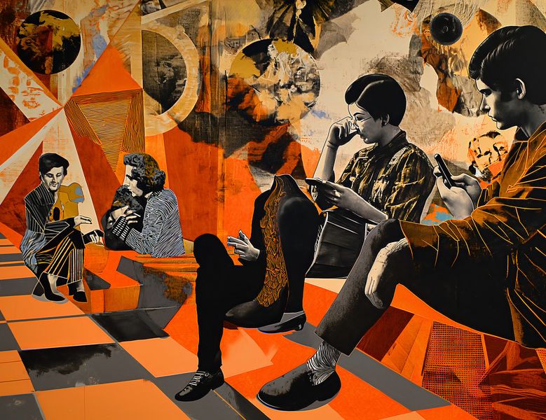 Plakat 65x50cm Przestrzeń Do Dialogu zdjęcie 1