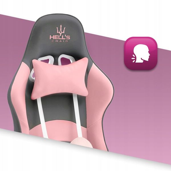 FOTEL GAMINGOWY DLA GRACZA BIUROWY HELL'S zdjęcie 12