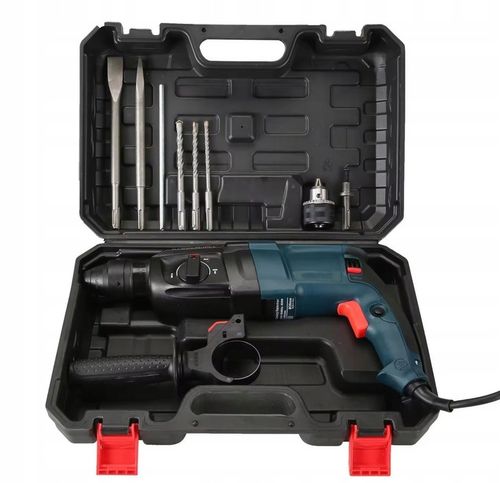 MŁOTOWIERTARKA MŁOT UDAROWY WIERTARKA SDS+ MOCNA 3050W WALIZKA DUŻY na Arena.pl