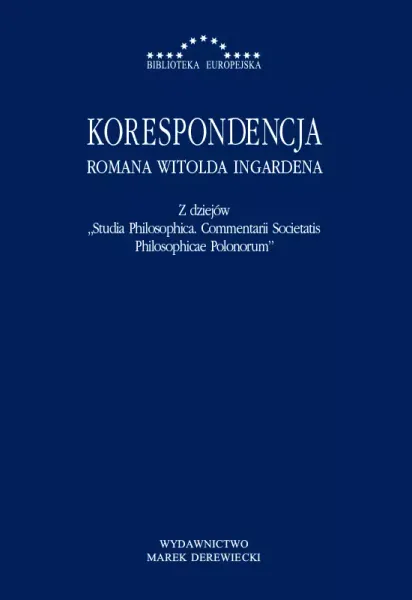 Korespondencja Romana Witolda Ingardena zdjęcie 1