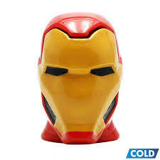 Kubek 3D termoaktywny Marvel - Iron Man na Arena.pl
