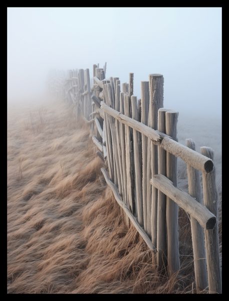 Plakat 30x40cm Mgła nad Wydmami zdjęcie 2