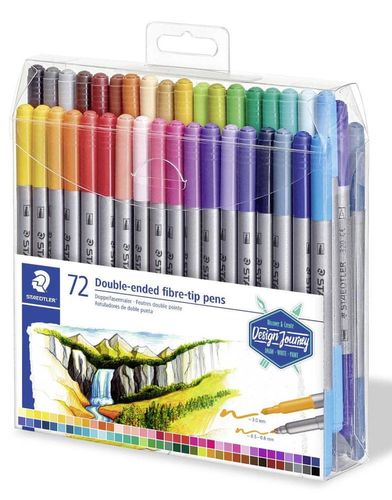 Flamastry dwustronne Staedtler 72k Design nr 3200 na Arena.pl