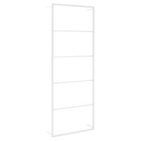 Stojak na ręcznik, biały, 45x10x115 cm, stalowy