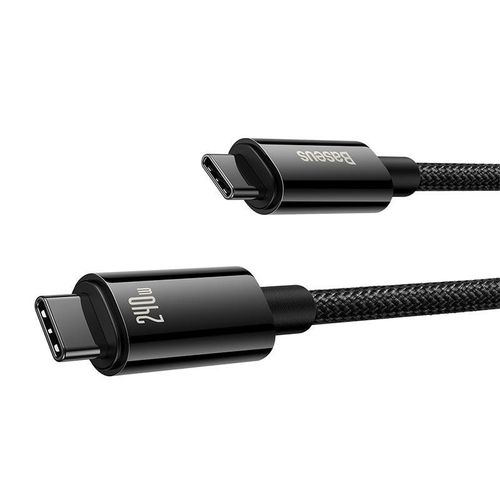 kabel usb-c do usb-c baseus tungsten gold 240w 3m (czarny) na Arena.pl