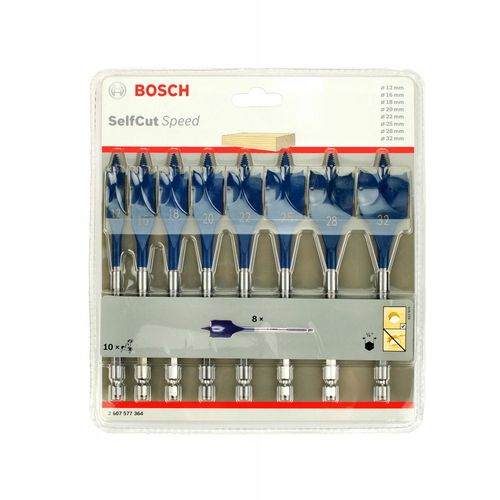 BOSCH 8 WIERTEŁ DO DREWNA SELF CUT na Arena.pl