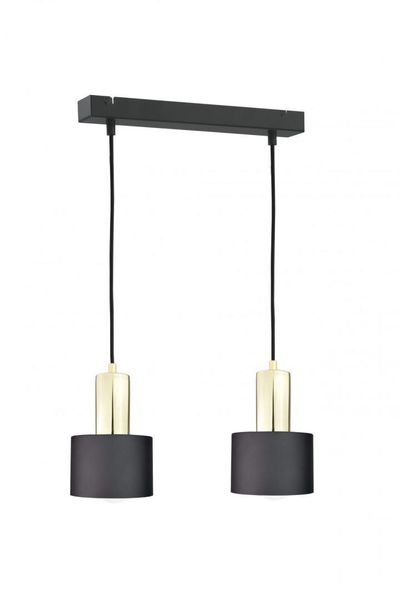 Lampa wisząca 2xE27 LUCE BLACK GOLD zdjęcie 1
