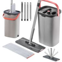 KADAX Mop płaski z separacją wody czystej i brudnej