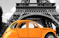 FOTOTAPETA miasto PARYŻ WIEŻA Eiffla widok most