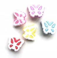 Guziki 15x12 mm motyle stopka 5 szt.