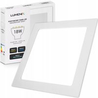 PANEL plafon sufitowy LED PODTYNKOWY KWADRAT 18W 1620lm Nie mruga CCD SLIM