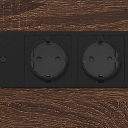 Szafka Nocna z szufladą Brązowy dąb 41.5 x 26 x 60.5 cm na Arena.pl