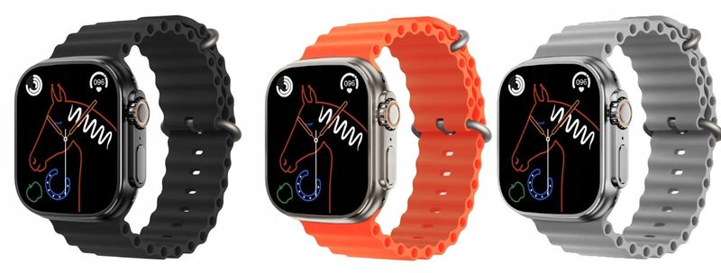 Smartwatch niktrade 30532065 czarny zdjęcie 2