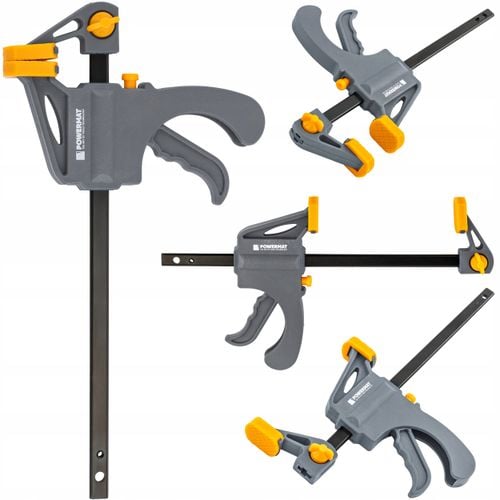 ŚCISK STOLARSKI ZACISK DŹWIGNIOWY 100x35 MM SZYBKOZACISKOWY AUTOMATYCZNY na Arena.pl