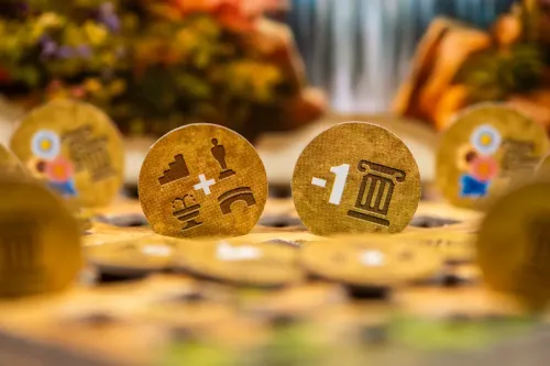 Babilon - strategiczna gra planszowa - budowanie trójwymiarowego ogrodu na Arena.pl