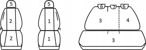 Pokrowce miarowe do Seat Leon II (2005-2012r) na Arena.pl