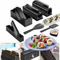 ZESTAW MASZYNKA DO ROBIENIA SUSHI AKCESORIA DO SUSHI 10el