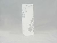 Torby świąteczne na butelkę 11,5 x 11,5 x 40 cm