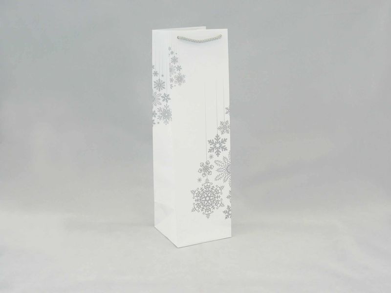 Torby świąteczne na butelkę 11,5 x 11,5 x 40 cm zdjęcie 1