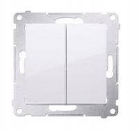 ŁĄCZNIK KRZYŻOWY PODWÓJNY DW7/2.01/X/11-SIMON54 250V 10A