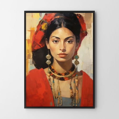 Plakat portret kobiety 30x40 cm na Arena.pl