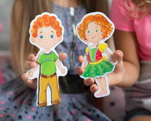 Gra Magnetyczna Snappy Dressers Dla Dzieci Rk2110-02 na Arena.pl