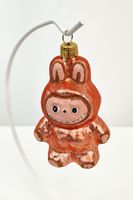 Bombka Świąteczna Ala'Labubu - Idealna na Prezent - Pomarańczowa